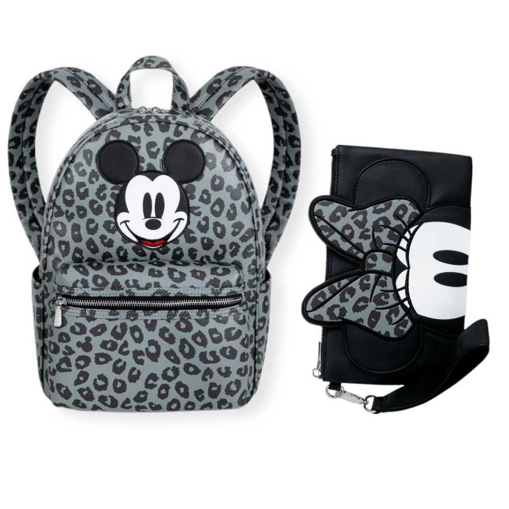 Disney Mickey Backpack & Minnie Mouse Wristlet Set - Picture 2 of 7